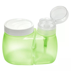 DOSADOR ACETONA C/PORTA ALGODAO VD LIMAO