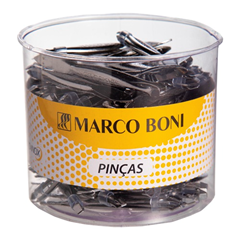 PINCA CROMADA PONTA RETA 100UN 6189