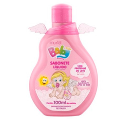 SAB LIQ BABY MENINA 100ML MURIEL