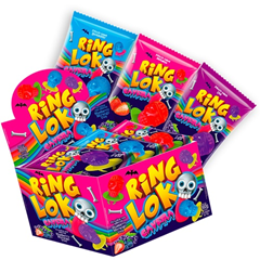 RING LOKO CAVEIRA MOR/UVA/BLUEBER 30X12G