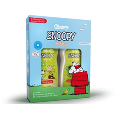 KIT COTTON SNOOPY SH/COND TOQ DE ALGODAO