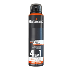 DESOD AERO HERBISSIMO 150ML DARK SILVER
