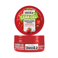 CERA GEL MOD UMIDILIZ MORANGO 120G
