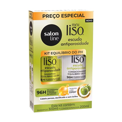 MEU LISO KIT SH+COND 200ML ANTIPOROSIDAD