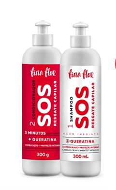 KIT FFLOR SOS RESGATE CAPILAR SH+COND