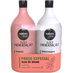 SOS HIDRAT OLEO DE RICINO KIT SH+COND1L