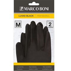 LUVA BLACK M C/ 2UN