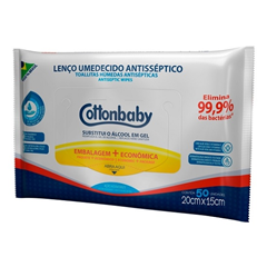 LENC COTTON 50UN ANTISSEPTICO S/ALCOOL